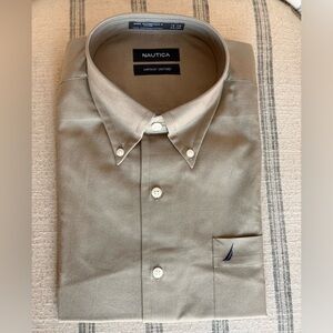 Nautica Men's Sage Button Down Shirt